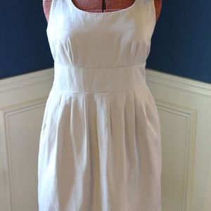 Banana Republic Cream Neutral Summer Dress Size 12